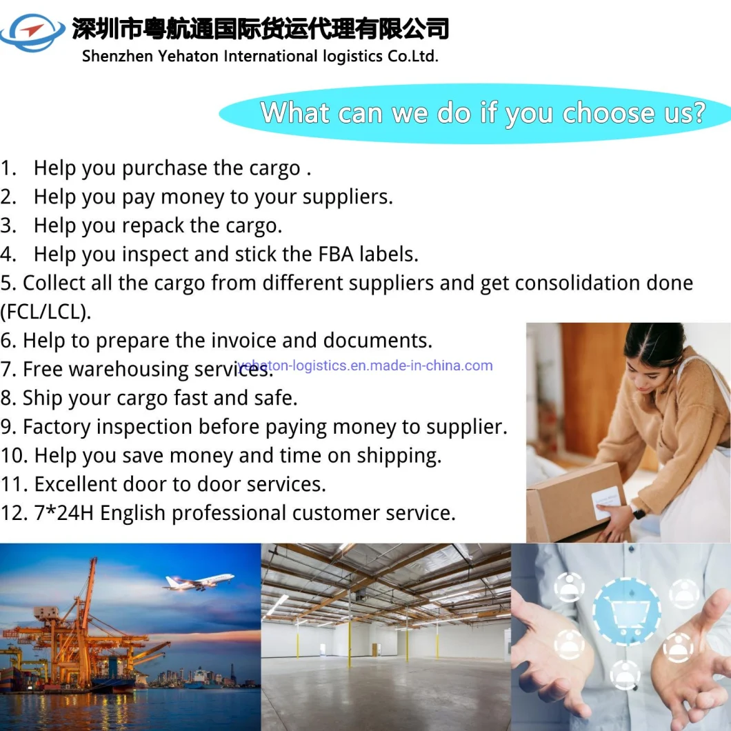 Low Rate Sea/Ocean/Truck/Air/Express Safe Shipment, Shenzhen/Guangzhou Amazon Fba Drop Shipping Freight Forwarder From China to Canada Cargo Delivery Logistics